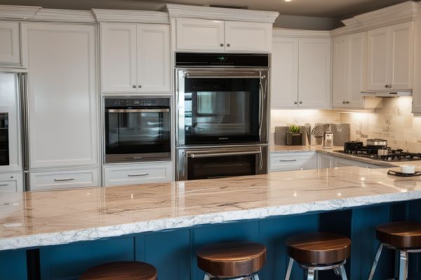 Professional kitchen appliance repair work showcase for portfolio gallery