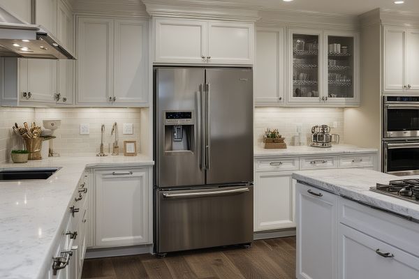 Professional kitchen appliance repair work showcase for portfolio gallery